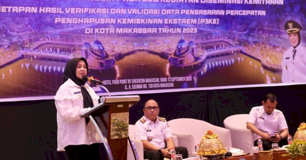 Fatmawati Rusdi dan 15 Kecamatan MoU Bangun Komitmen Hapus Kemiskinan Ekstrem di Makassar