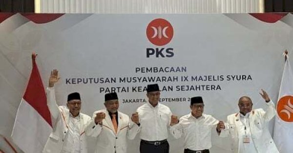 Resmi Bergabung, PKS Pasang Spanduk Raksasa Anies-Cak Imin