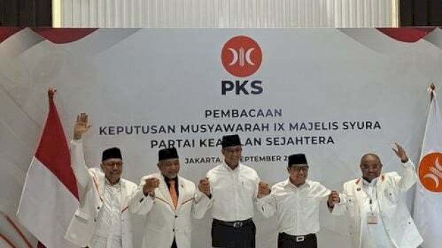 Resmi Bergabung, PKS Pasang Spanduk Raksasa Anies-Cak Imin