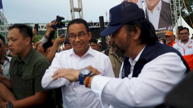 Kampanye Akbar di Parepare, Surya Paloh: Memang Desakan Perubahan Begitu Hebat