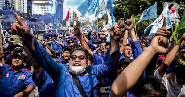 May Day, Buruh Akan Demo di Patung Kuda sampai Senayan Jakarta