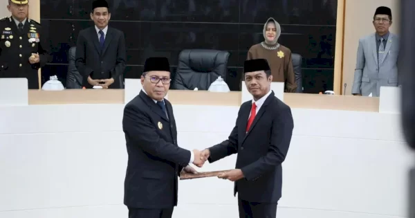 Firman Pagarra Dilantik Jadi Pj Sekda, Ini Pesan Ketua DPRD 