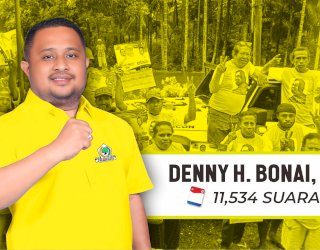 DENNY H. BONAI DIREKOMENDASIKAN JADI KETUA DPRD PROVINSI PAPUA