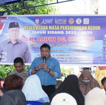 Anggota DPRD Arifin Kulle Kawal Aspirasi Warga Jalan Dahlia Hingga Terealisasi