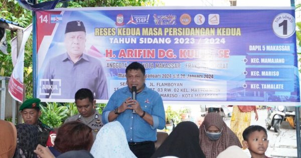 Anggota DPRD Arifin Kulle Kawal Aspirasi Warga Jalan Dahlia Hingga Terealisasi