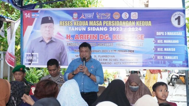 Anggota DPRD Arifin Kulle