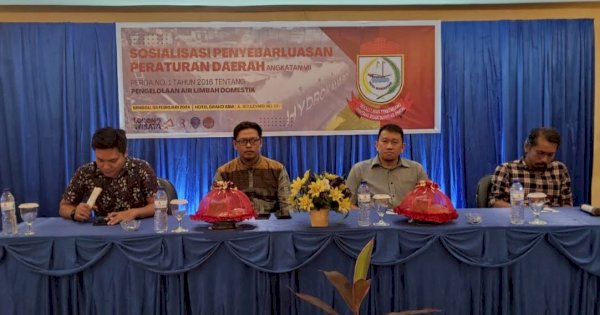 Sekretariat DPRD Makassar Sosialisasikan Perda Pengelolaan Air Limbah Domestik