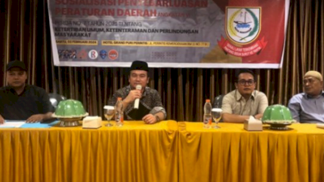 Sekretariat DPRD Kota Makassar Sosialisasikan Perda TSLP