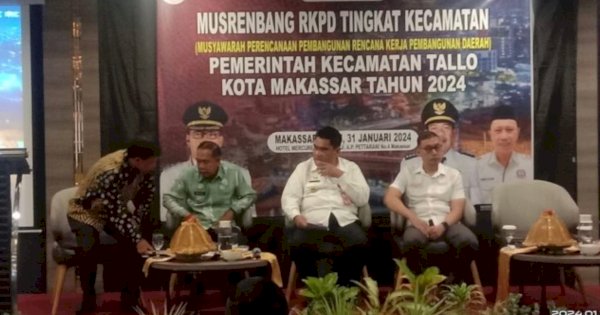 Musrenbang Tingkat Kecamatan Tallo, Camat Ramli: Wadah Merumuskan Rencana Pembangunan