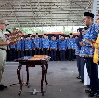 Lantik 1.852 PPPK Tenaga Guru Bukti Danny Pomanto Konsen Terhadap Pendidikan di Makassar