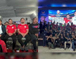 Tasming Hamid Gelar Nobar Piala Asia U-23 dan Berdayakan UMKM-Doorprize, Penonton Gratis Makan dan Minum