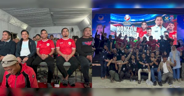 Tasming Hamid Gelar Nobar Piala Asia U-23 dan Berdayakan UMKM-Doorprize, Penonton Gratis Makan dan Minum