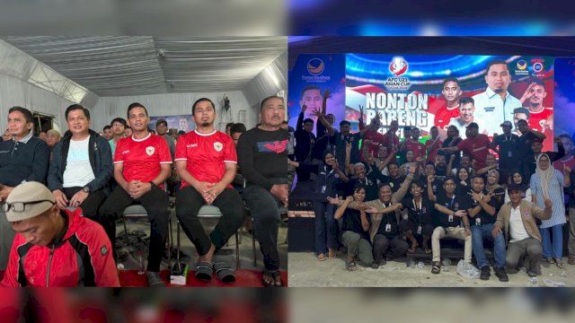 Tasming Hamid Gelar Nobar Piala Asia U-23