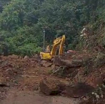 Poros Maros-Bone di Tompo Ladang Masih Tertutup Longsor,