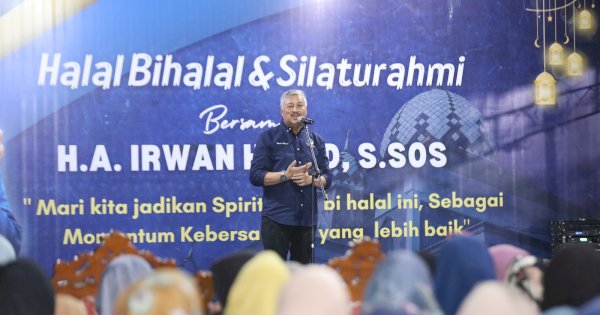 Pembangunan Pinrang Harus Berlanjut, Ajak Pilih Lagi Irwan Hamid Jadi Bupati