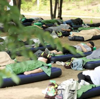Unik ! Korsel Gelar Lomba Tidur dan Libatkan Ratusan Peserta