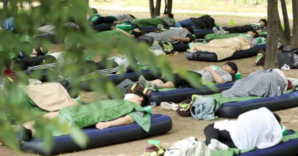 Unik ! Korsel Gelar Lomba Tidur dan Libatkan Ratusan Peserta