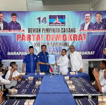 Kembalikan Formulir, Tasming Hamid Optimis Didukung Demokrat-Ungkap Kebersamaan