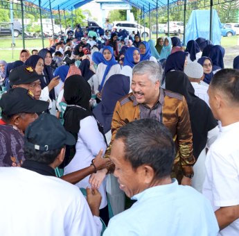Irwan Hamid Halal Bihalal di Lembang, Disambut Penuh Kekeluargaan dan Kebahagiaan Warga