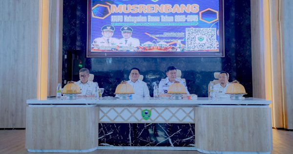 Bupati Barru Suardi Saleh Buka Musrenbang Penyusunan Dokumen RPJPD: Ciptakan Pertumbuhan Ekonomi Berkelanjutan