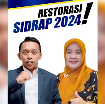 Duet Birokrat dan Legislatif, NasDem Usung Syahar-Kanaah di Pilkada Sidrap