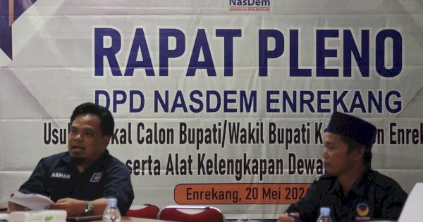 Hasil Pleno NasDem: Tetapkan Pasangan Yusuf Ritangnga-Andi Tenri Liwang di Pilkada Enrekang