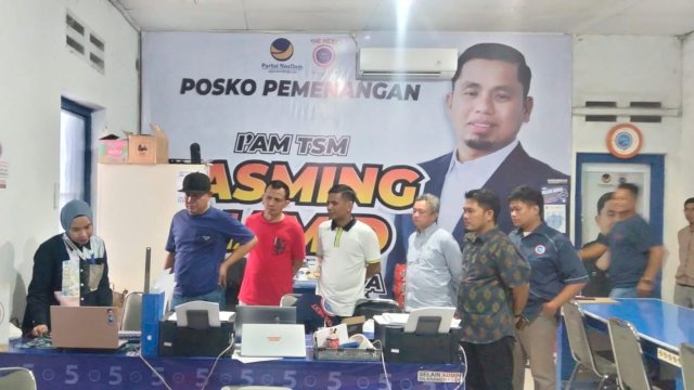 Rusdi Masse Percaya dan Yakini Tasming Hamid Menangkan Pilwalkot Parepare.