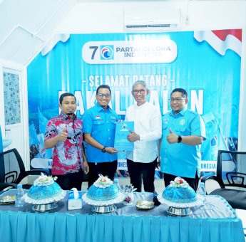 Kembalikan Formulir di Gelora, TSM: Ayomi Sama-sama ki’ Bangun Parepare