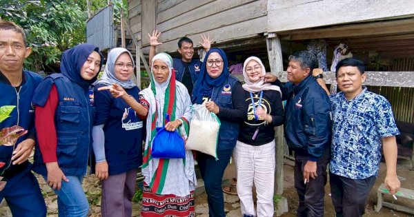 Kader NasDem Se-Sulsel Konsisten Tebar Kebaikan Lewat Jumat Berkah