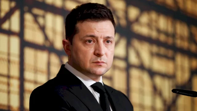 Presiden Ukraina Volodymyr Zelensky