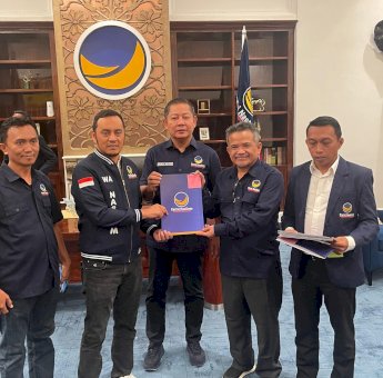 Partai NasDem Rekomendasikan Pasangan Ilham Syah Azikin-Nurkanita Maraddani Kahfi di Pilkada Bantaeng