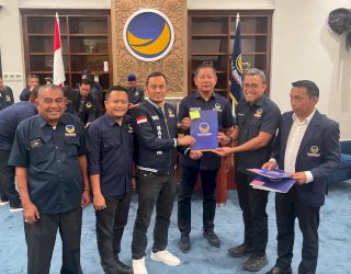 NasDem Resmi Berikan Surat Rekomendasi Paris Yasir jadi Cabup Jeneponto 2024