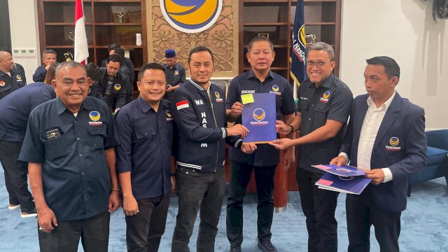 NasDem Resmi Berikan Surat Rekomendasi Paris Yasir jadi Cabup Jeneponto 2024