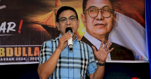 Rusdin Abdullah Terus Bergerak, Kumpul Ratusan Tim Kecamatan, Minta Berjuang, Jangan Jelekkan Lawan