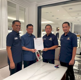 Partai NasDem Umumkan Andi Ikhsan Hamid, Pendamping Muzayyin Arif di Pilkada Sinjai, Langsung Terbit Rekomendasi