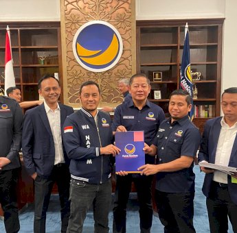 Partai Nasdem Resmi Usung Tasming Hamid Sebagai Calon Wali Kota Parepare