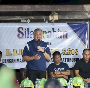 Didepan Ribuan Warga Bottae, Irwan Hamid Komitmen Kembali Perjuangkan Kepentingan Pembangunan di Desa