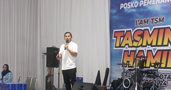 Takjub Melihat Kreatifitas Musisi, Tasming Janji Tampilkan di Setiap Moment HUT Kota