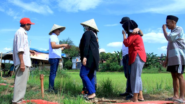 Rusdin Abdullah Bertemu Langsung Puluhan Petani di Makassar