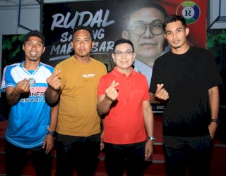 “Kami Tak Diperhatikan” Eks Pemain PSM Makassar- Pemerhati Bola Akhirnya Deklarasi Dukung Rusdin Abdullah di Pilwalkot