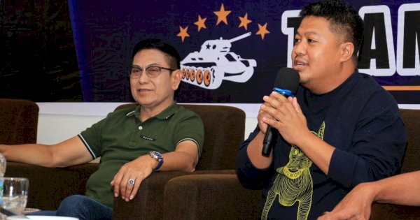 ‘Team Tank’ Binaan Legislator Ari Ashari Kompak Berjuang dan Menangkan Rusdin Abdullah di Pilwalkot Makassar