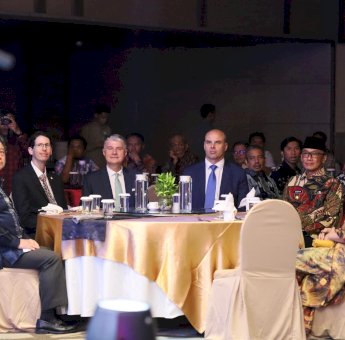 Pj Sekda Firman Pagarra Hadiri Pembukaan Konsulat Jenderal Kroasia di Makassar