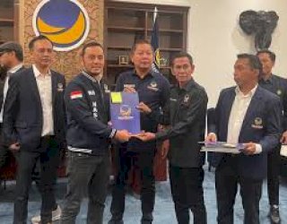 Pilkada Wajo, Andi Rosman-Dr H Baso Rahmanuddin Resmi Terima Rekomendasi dari Partai NasDem