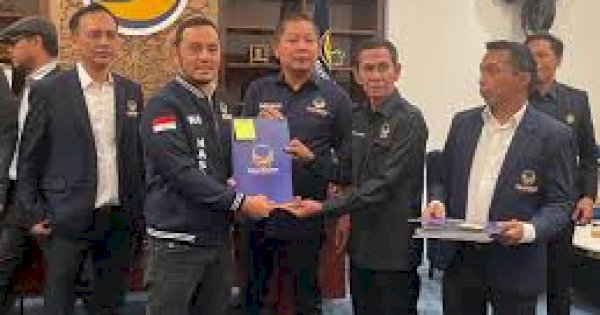 Pilkada Wajo, Andi Rosman-Dr H Baso Rahmanuddin Resmi Terima Rekomendasi dari Partai NasDem