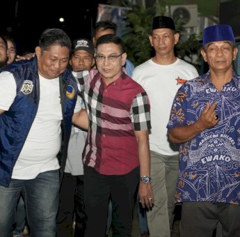 Disambut Antusias, Warga Bara &#8211; Baraya Sebut Rusdin Abdullah Walikota Makassar