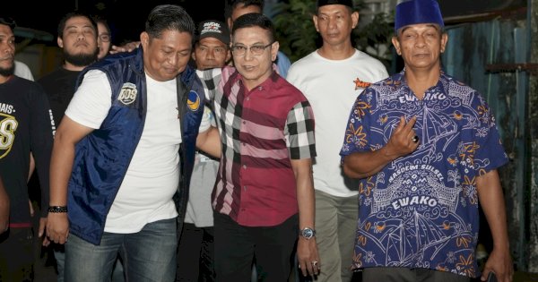 Disambut Antusias, Warga Bara – Baraya Sebut Rusdin Abdullah Walikota Makassar