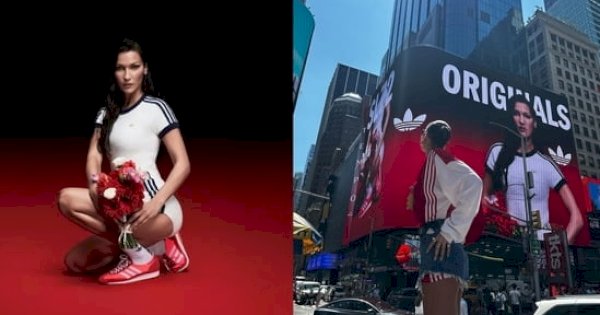 Tak Gentar Bela Palestina, Model Bella Hadid Dihapus dari Iklan Adidas