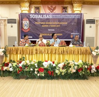 Irwan Djafar Sosialisaikan Perda Tentang Tata Kelola Sampah