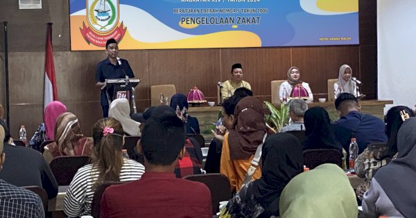 Ketua DPRD Makassar Rudianto Lallo Gelar Sosialisasi Perda Pengelolaan Zakat