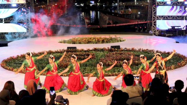 Delegasi India Pukau Warga Makassar dengan Tarian Bharatanatyam & Kuchipudi.